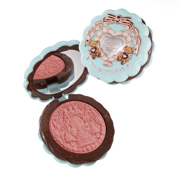 Flower Knows Other - Flower Knows The Sweetie Bear Silk Satin Blush
